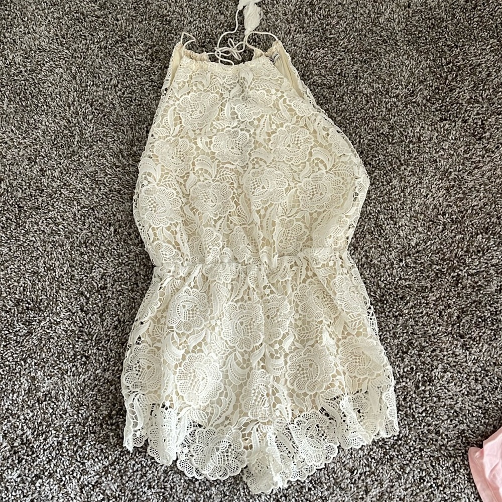 Dainty Hooligan Lace Romper